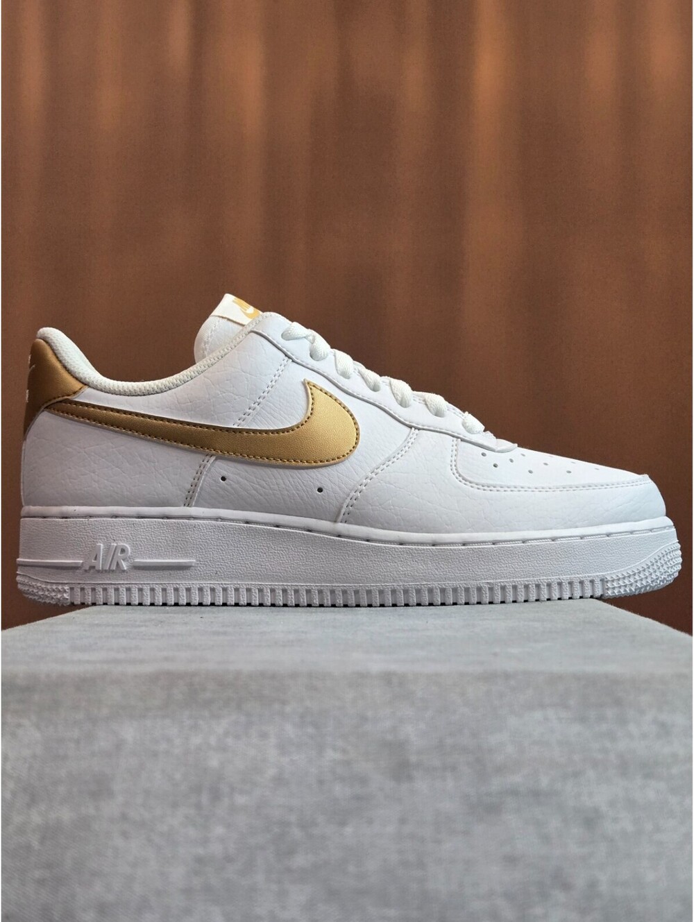 Nike Air Force 1 '07 Next Nature - White Metallic Gold (DC9486-114) Women's 8.5
